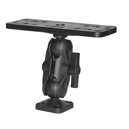 Newalthlete 1.5 in. Ball Mount with Fishfinder & Universal Mounting Plate NE2560870